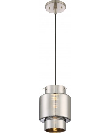Nuvo Lighting 62/888 Del LED Mini Pendant with Mirrored Glass