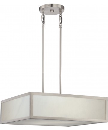 Nuvo Lighting 62/893 Crate LED Pendant Fixture with Gray Marbleized