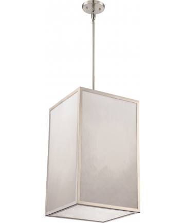 Nuvo Lighting 62/894 Crate LED Foyer Fixture with Gray Marbleized