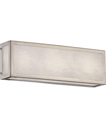 Nuvo Lighting 62/895 Crate 12" LED Vanity Fixture with Gray Marbleized