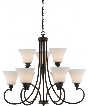 Nuvo Lighting 62/910 Tess 9 Light Chandelier