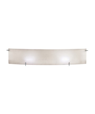 Access Lighting 62053-CH/CKF Access Lighting Oxygen Checkered Frosted Wall & Vanity
