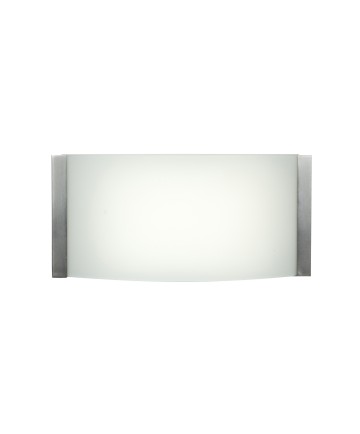 Access Lighting 62296LEDD-BS/OPL Wave 1-Light Dimmable LED Vanity