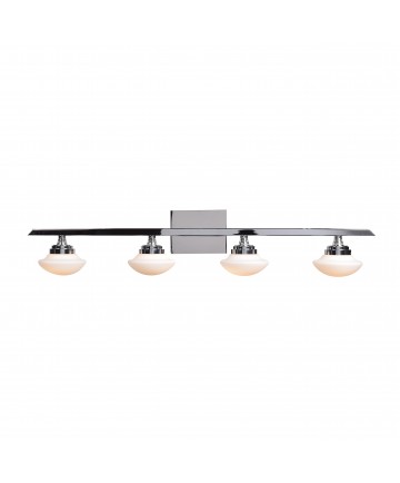 Access Lighting 62493LEDD-CH/OPL Atomiser 4-Light Dimmable LED Vanity