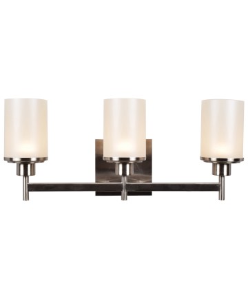 Access Lighting 62511LEDD-BS/CSL Perch 3-Light LED Vanity