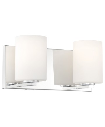 Access Lighting 62581LEDDLP-CH/OPL Oslo 2 Light Bath Vanity