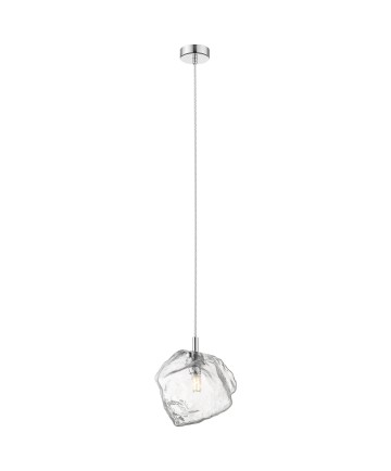 Access Lighting 63128LEDDLP-MSS/CLR Boulder 1 Light Pendant