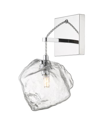 Access Lighting 63129LEDDLP-MSS/CLR Boulder 1 Light Wall Fixture