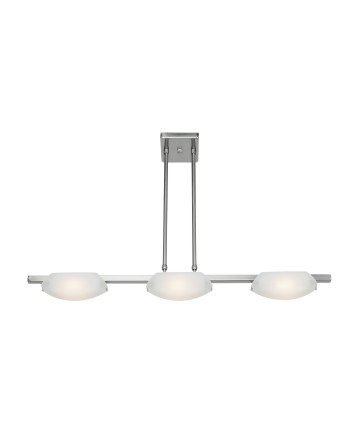 Access Lighting 63957LEDD-MC/FST Nido 3-Light Dimmable LED Pendant