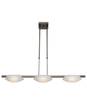 Access Lighting 63957LEDD-ORB/FST Nido 3-Light Dimmable LED Pendant
