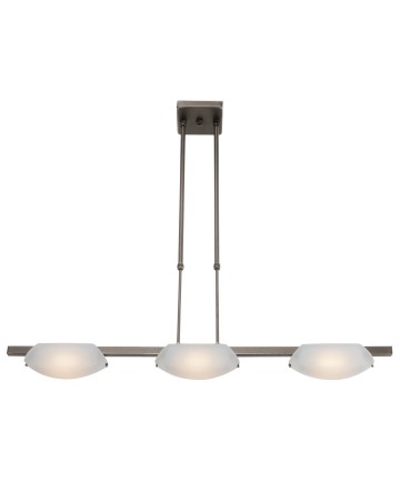 Access Lighting 63957LEDD-ORB/FST Nido 3-Light Dimmable LED Pendant