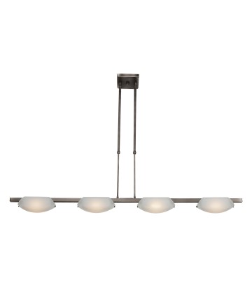 Access Lighting 63958LEDD-MC/FST Nido 4-Light Dimmable LED Pendant