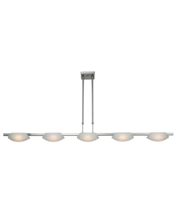 Access Lighting 63959LEDD-MC/FST Nido 5-Light Dimmable LED Pendant