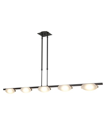 Access Lighting 63959LEDD-ORB/FST Nido 5-Light Dimmable LED Pendant