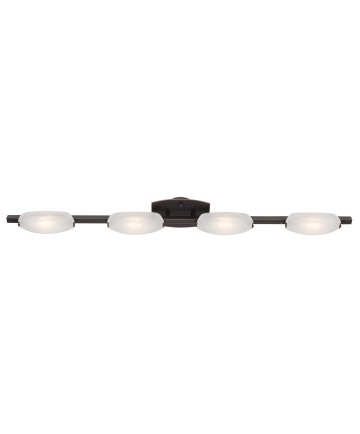 Access Lighting 63961LEDD-ORB/FST Nido 4-Light Dimmable LED Semi-Flush