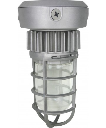 Nuvo Lighting 65/079 LED Vapor Proof Ceiling Mount Silver Finish