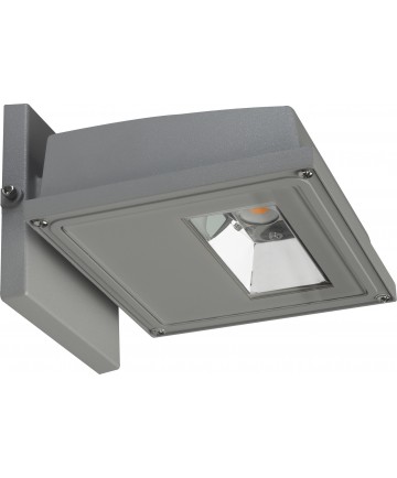 Nuvo Lighting 65/155 15W LED Wall Pack Gray Finish 3000K 120-277V