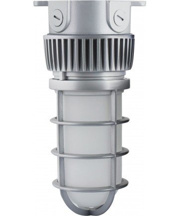 Nuvo Lighting 65/225 LED Vapor Proof Ceiling Mount 20W 4000K Silver