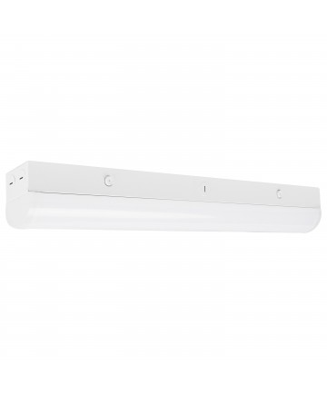 Nuvo Lighting 65/698 LED 2 ft. Linear Strip Light 20W White Finish CCT