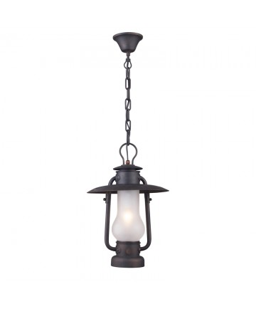 ELK Lighting 65006-1 Chapman 1 Light Pendant in Matte Black