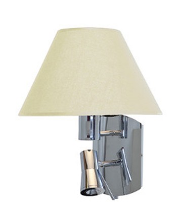 Access Lighting 70017LED-CH/CRM Cyprus LED and Flourcent Wall Lamp