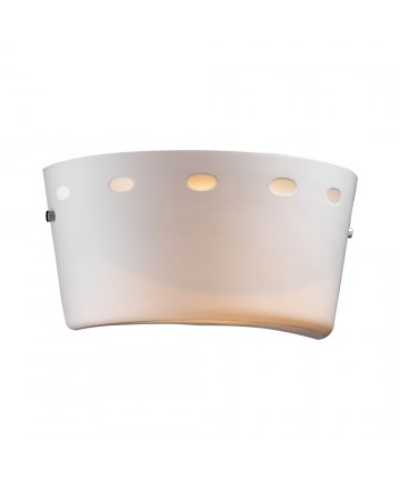PLC Lighting 70043 PC 1 Light Sconce Ondrian-I Collection
