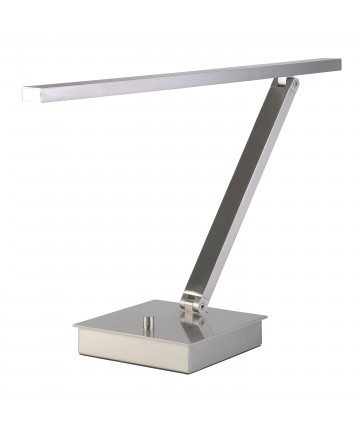 Access Lighting 72006LEDD-BS TaskWerx Linear LED Table Lamp
