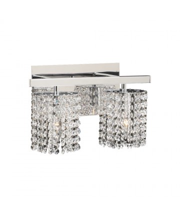 PLC Lighting 72192 PC 2 Light Vanity Rigga Collection