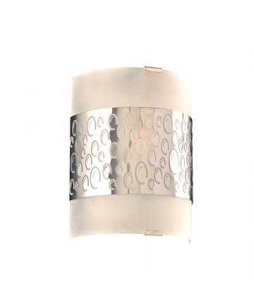 PLC Lighting 7585PC113GU24 1 Light Wall Sconce Clifton Collection
