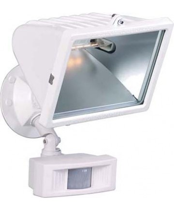 Nuvo Lighting 76/508 1 Light 12 inch Flood Light, Exterior Large Halogen w/Motion Sensor