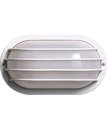 Nuvo Lighting 77/894 1 Light Cfl 10 inch Oval Cage Wall Fixture (1) 9W Twin Tube Incl