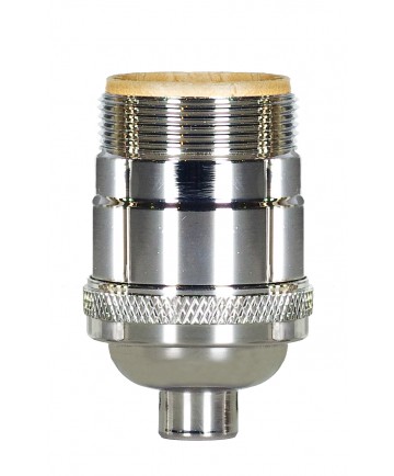 Satco 80/1059 PNI CAST BRASS ON/OFF T/K SKT 250 Watts 250 Volts