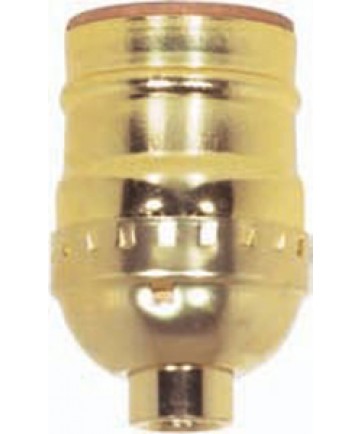 Satco 80/1981 Satco Aluminum Short Keyless Socket