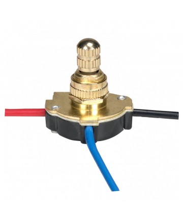 Satco 80/1136 Satco 3 Way Metal Rotary Switch