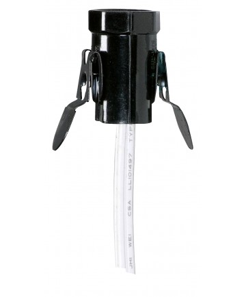 Satco 80/1158 BG 3WAY PUSH IN TERM SKT 1/8 250 Watts 250 Volts Sockets
