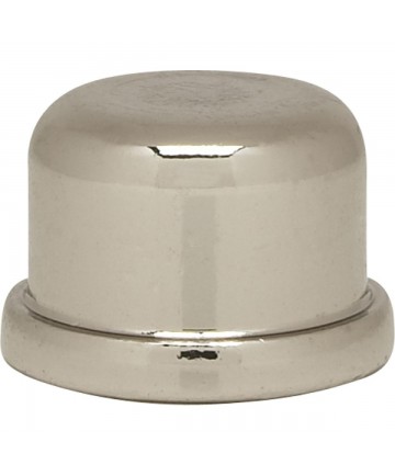 Satco 80/1182 1/2" NICKEL FINISH FINIAL Hardware & Lamp Parts Light