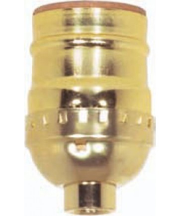 Satco 80/1194 Satco Aluminum Short Keyless Socket