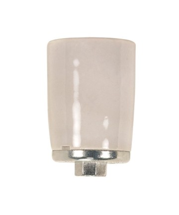 Satco 80/1307 | 3-Way Keyless Porcelain Mogul Base Light Socket E39 Replacement