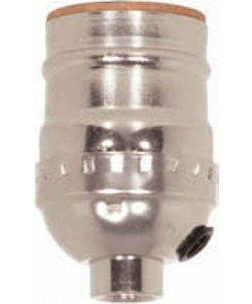 Satco 80/1373 Satco Aluminum Short Keyless Socket