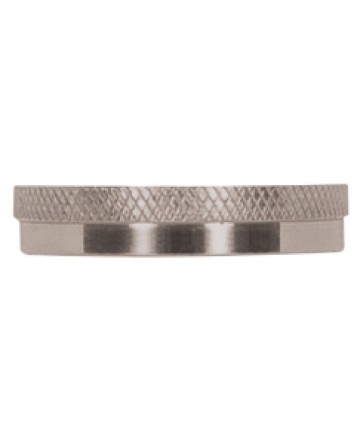 Satco 80/1451 Stamped Solid Brass Ring Polished Nickel Uno Ring