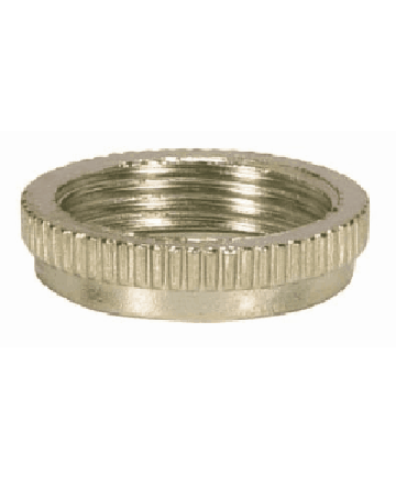 Satco 80/1486 Chrome Finish Ring For Threaded Candelabra Sockets