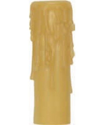 Satco 80/1635 Satco Candelabra Base Resin Half Drip Candle Cover