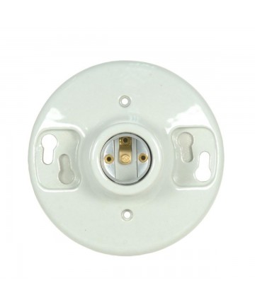 Satco 80/1648 KEYLESS GLZ PORCELAIN CEILING 660 Watts 250 Volts
