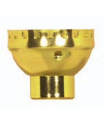 Satco 80/1692 Satco Solid Brass Shell & Cap with Paper Liner