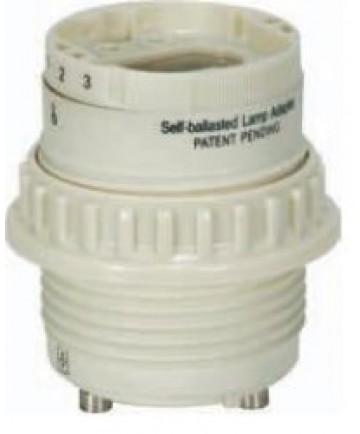 Satco 80/1856 Satco 18 Watt Electronic Self-Ballasted Cfl Lamp-Holder G24q-2 and GX24q-2 277VAC