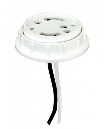 Satco 80/1890 GU24 THRD CAP W/ RING W/ 1/8IP Sockets & Lampholders