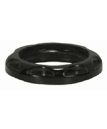 Satco 80/1977 Phenolic Ring For Threaded Candelabra Sockets Black