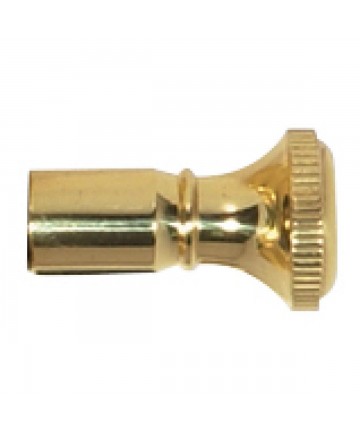 Satco 80/1985 Satco Polished Brass Extra Turn Knob
