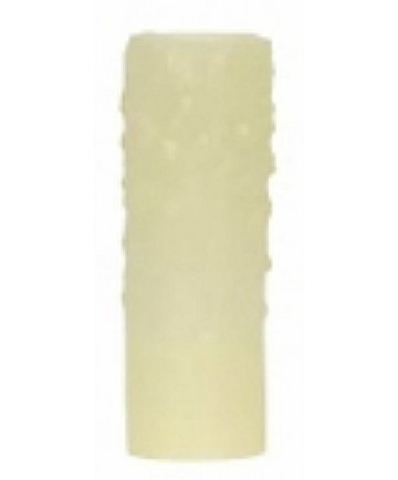 Satco 80/2083 Satco 4 inch 40W Max Ivory Bees Drip Medium Base Candle Cover