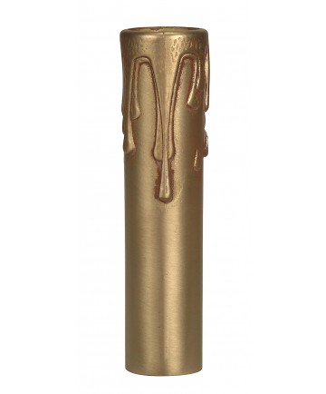 Satco 80/2144 4" FRENCH GOLD DRIP METAL Hardware & Lamp Parts Light